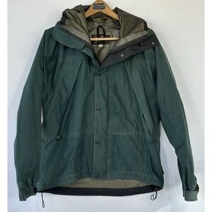 MoonStone Green GORETEX Lightweight Jacket Men's M Hooded Parka